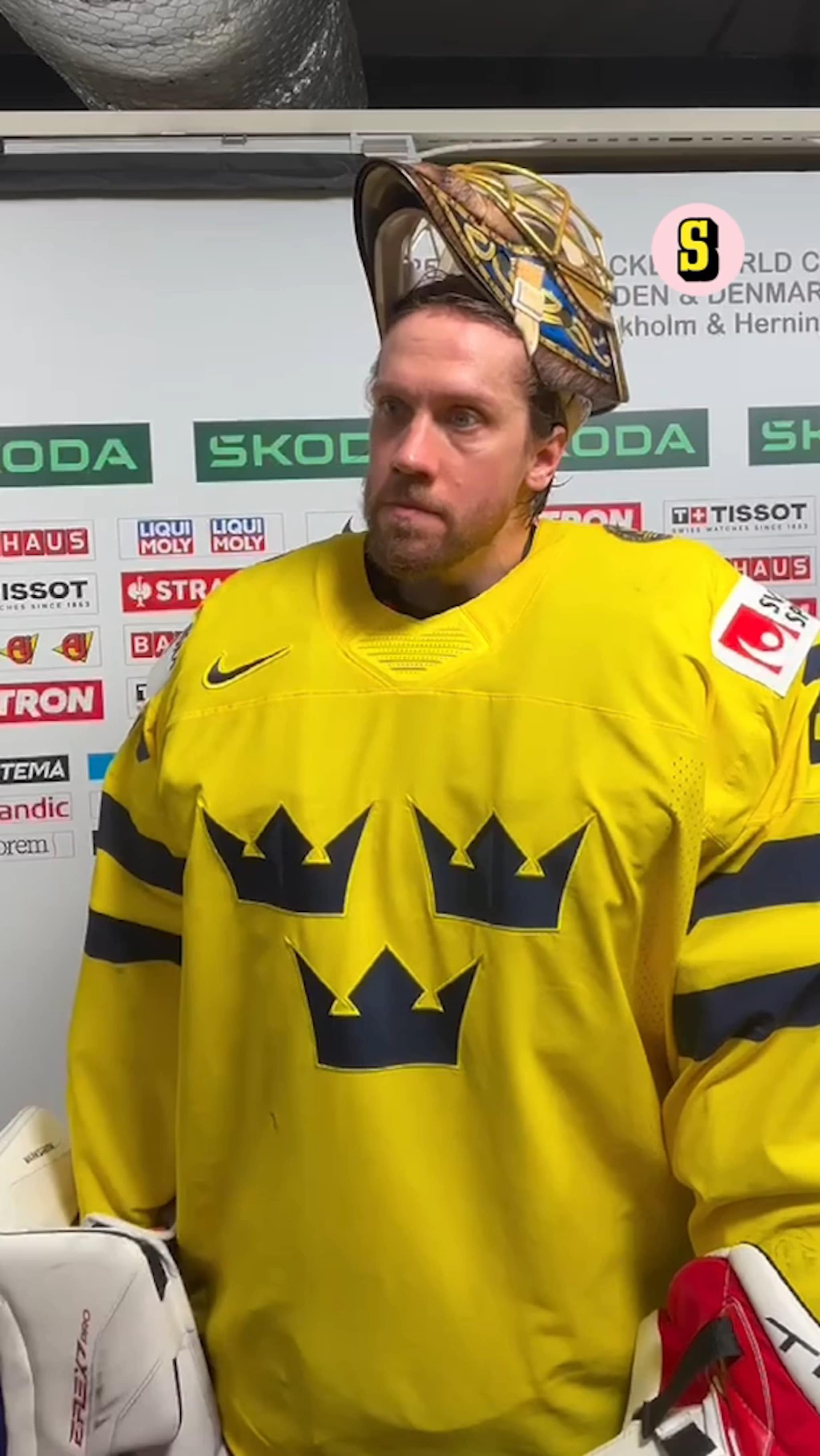 Markström efter hållen nolla och åtta skott mot sig