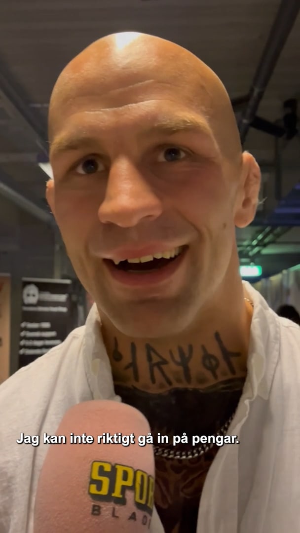 Här är nya UFC-svensken: ”Jäkligt häftigt”