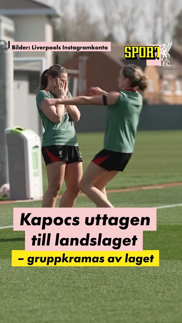 Cornelia Kapocs firas av laget: ”Väldigt fint”