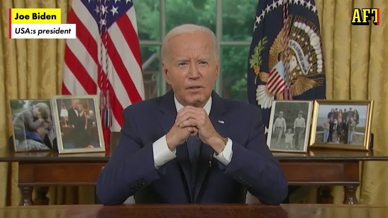 Joe Biden: &ldquo;Vi måste sänka temperaturen i politiken&rdquo;