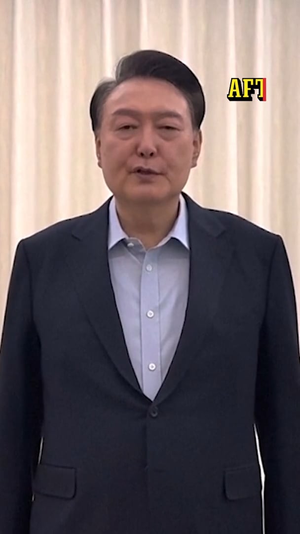 Hör gripne presidentens videomeddelande