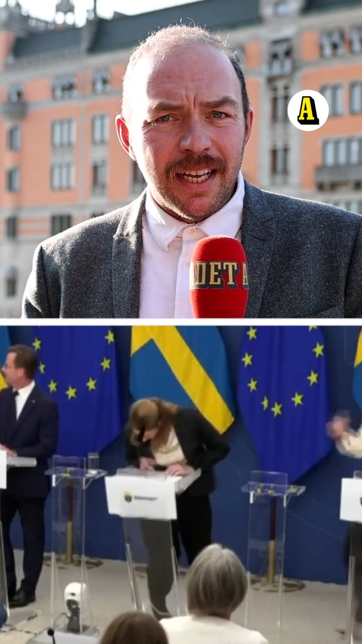 ”Pressträffen slutade i rejäl dramatik”