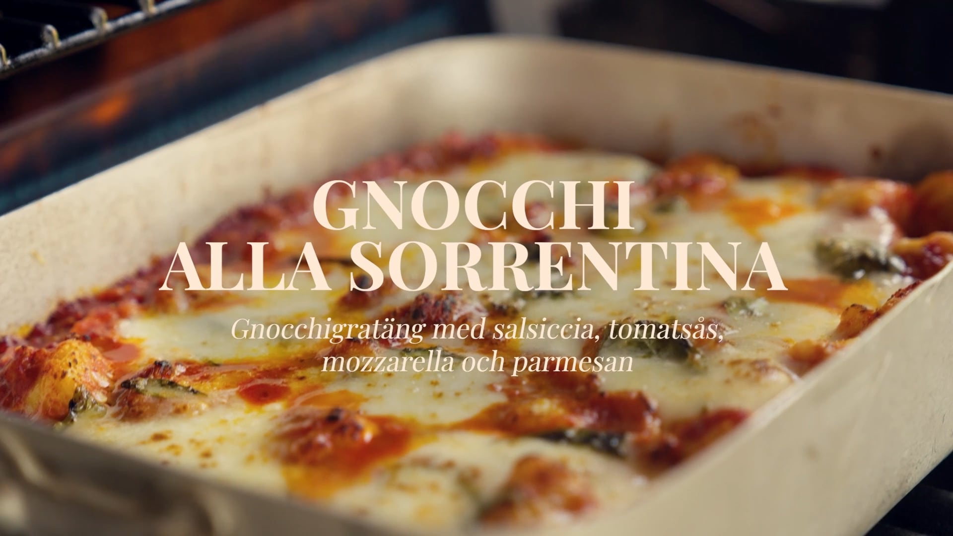 Gnocchi alla sorrentina