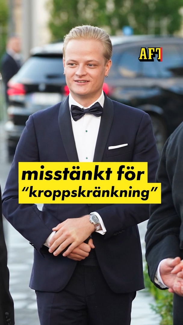 Kronprinsessan Mette-Marits son anhållen