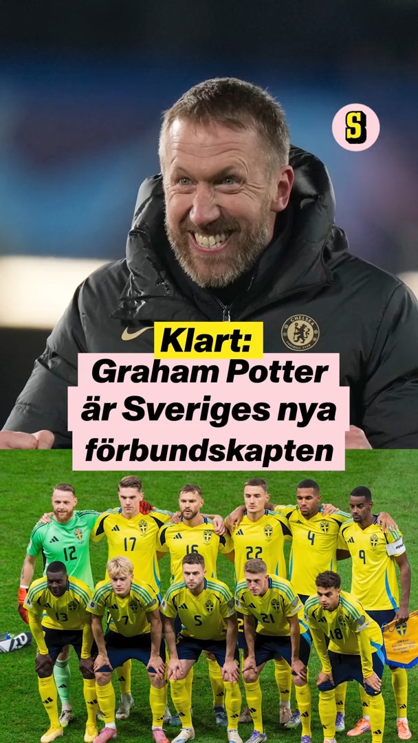 Klart: Graham Potter tar över herrlandslaget