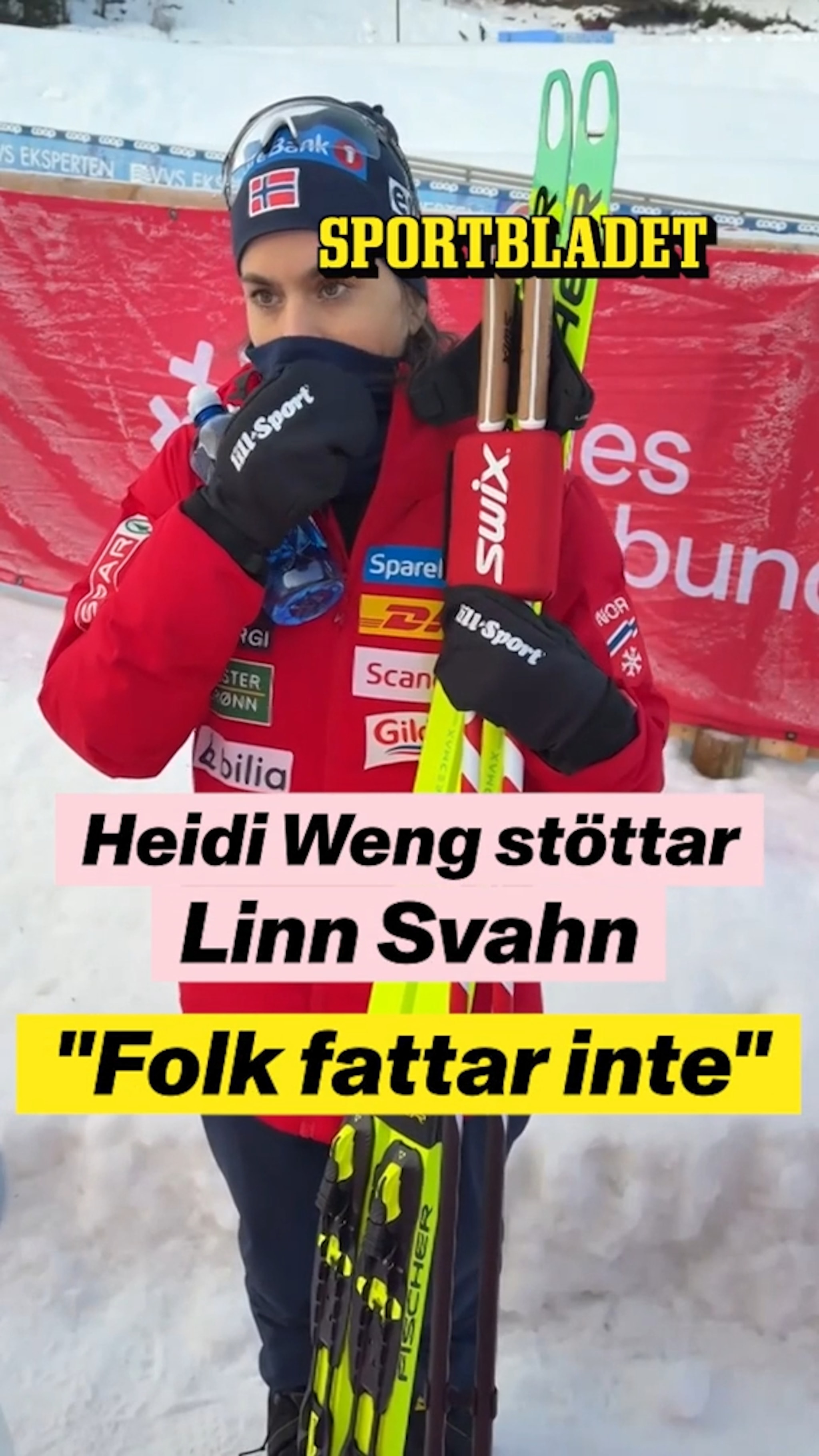 Weng : "Jag förstår Linn Svahn"