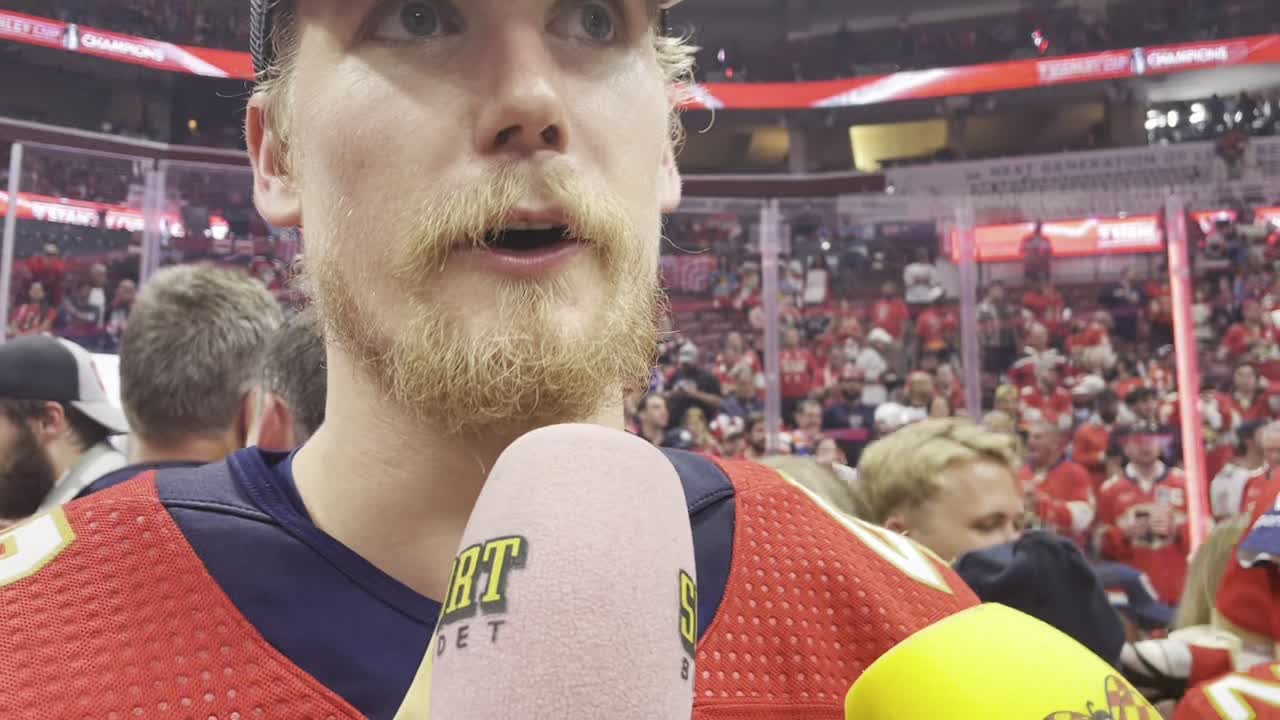 Stanley Cup-mästaren: &ldquo;Otroligt stolt&rdquo;