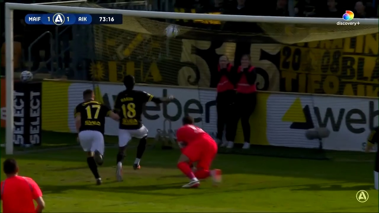 Här tappar AIK poäng på Strandvallen – efter självmål
