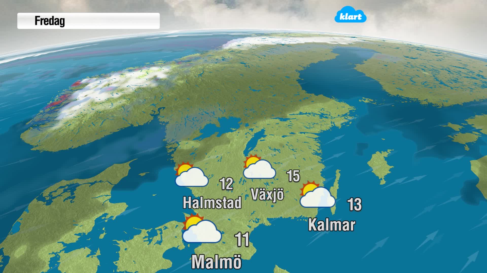 Så blir vädret där du bor