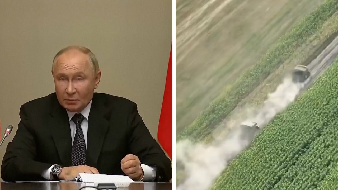 Putin om Ukrainas intrång: ”Vad kan man prata med dem om?”