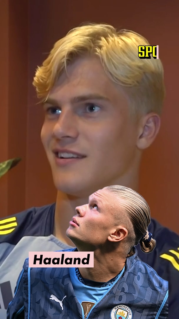 Lucas Bergvall: ”Haaland, helt okej eller?”