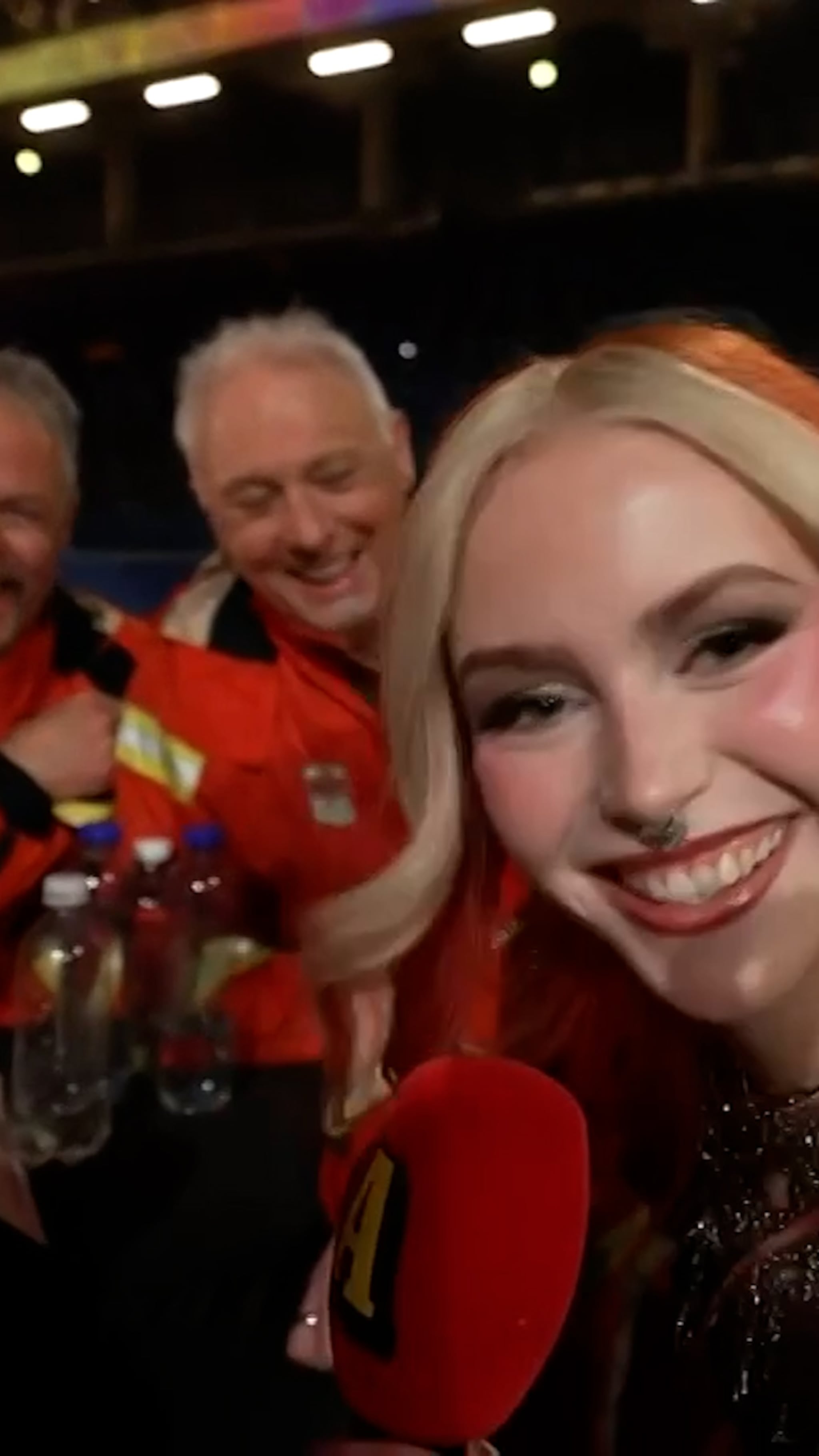 Olyckan efter Mello – ska bära henne hela kvällen