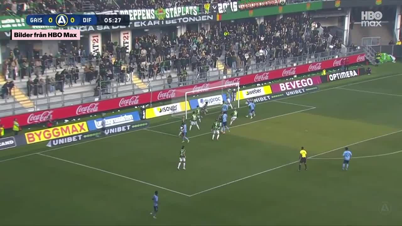 Gais vann mot Djurgården i kampen om Europa