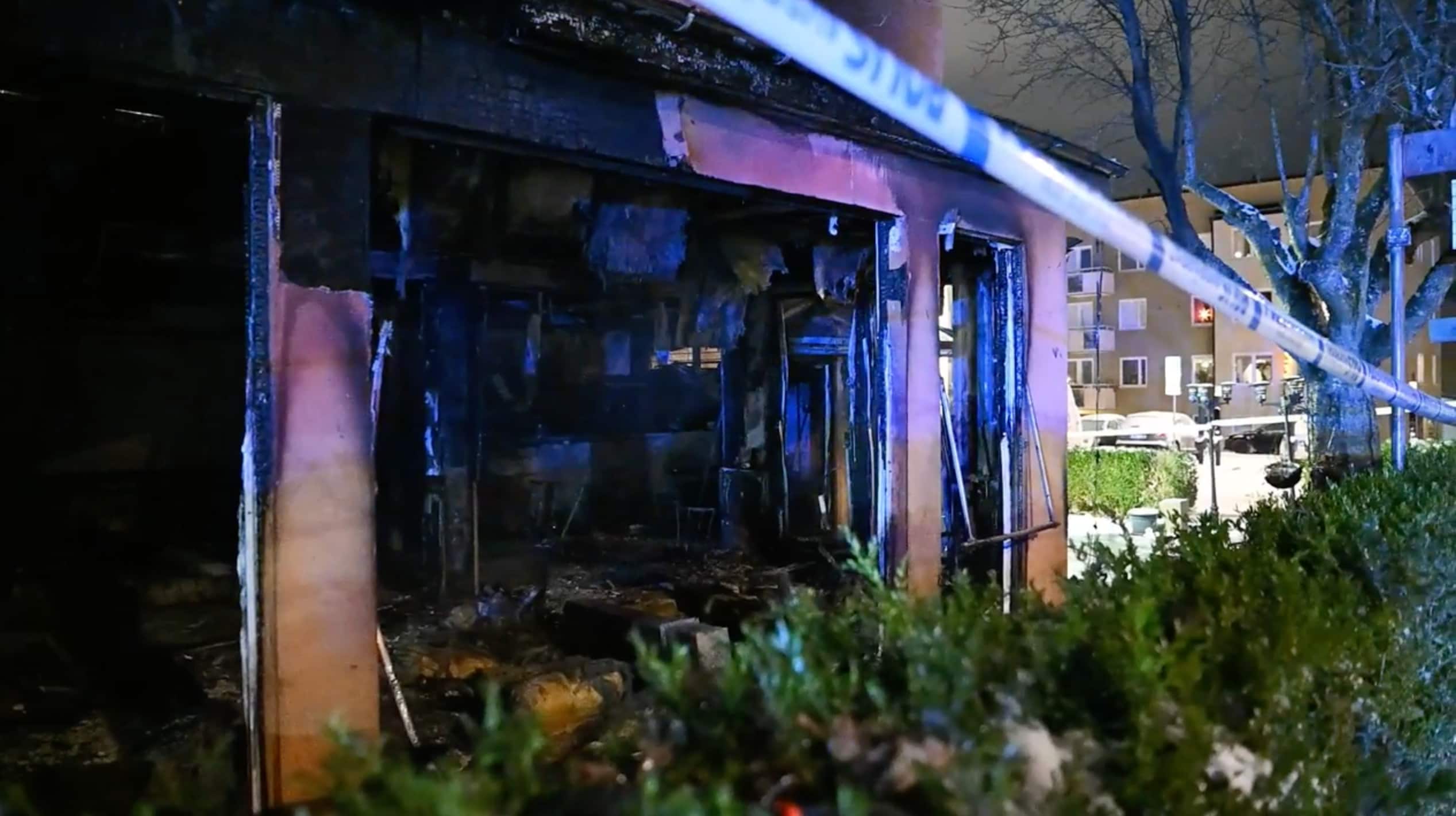 Brand i restaurang - flera fick evakueras