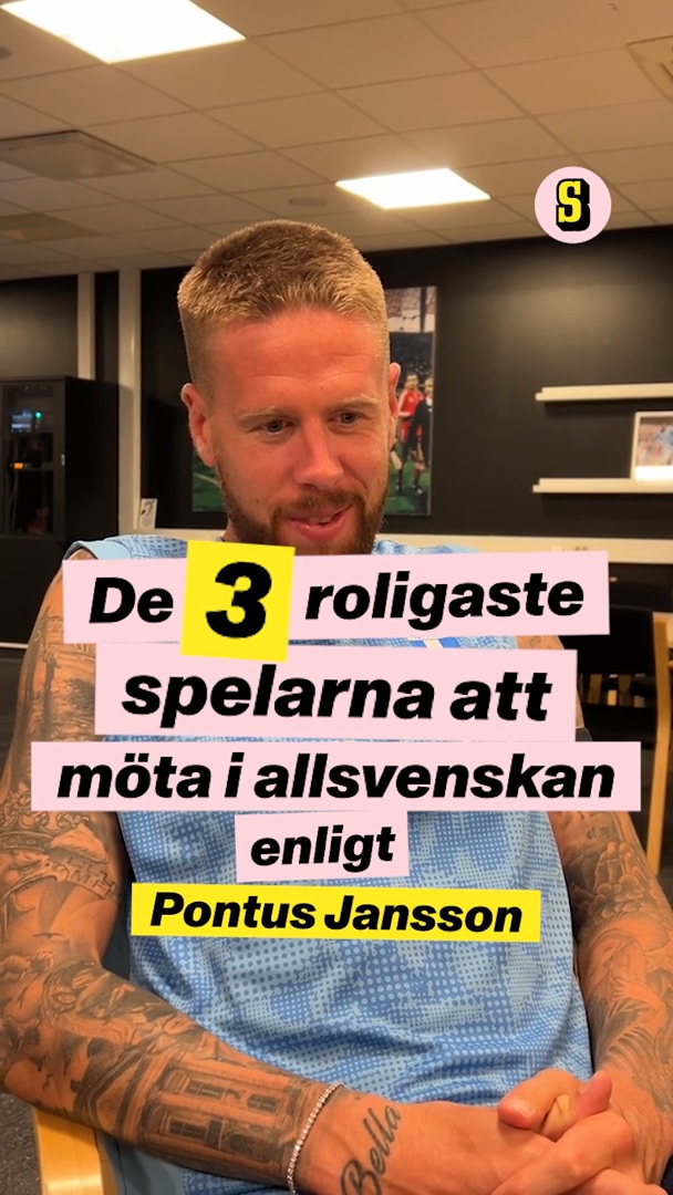 Pontus Jansson rankar de tre roligaste spelare att möta i allsvenskan