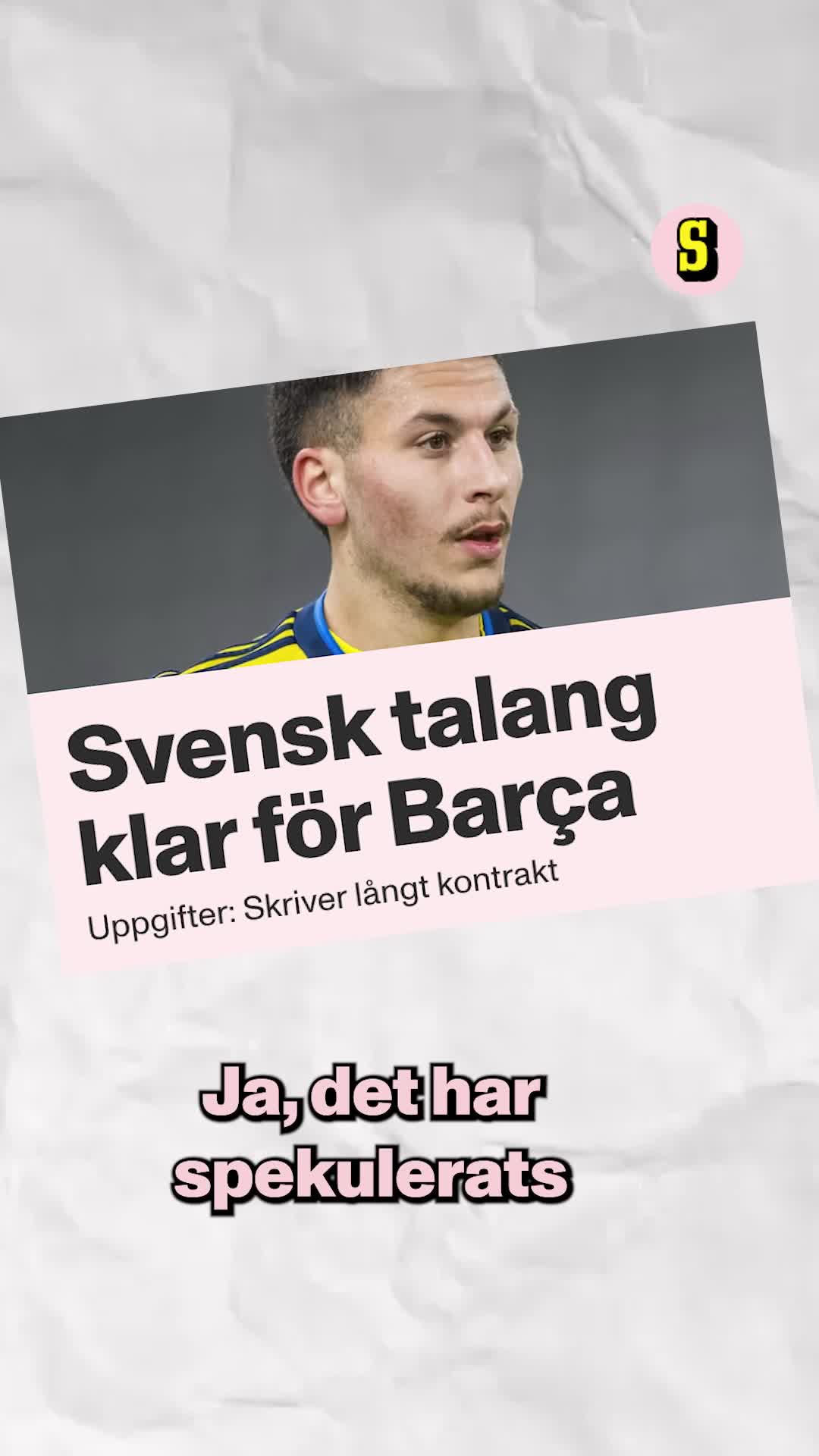 Talangen presenterad av storklubben