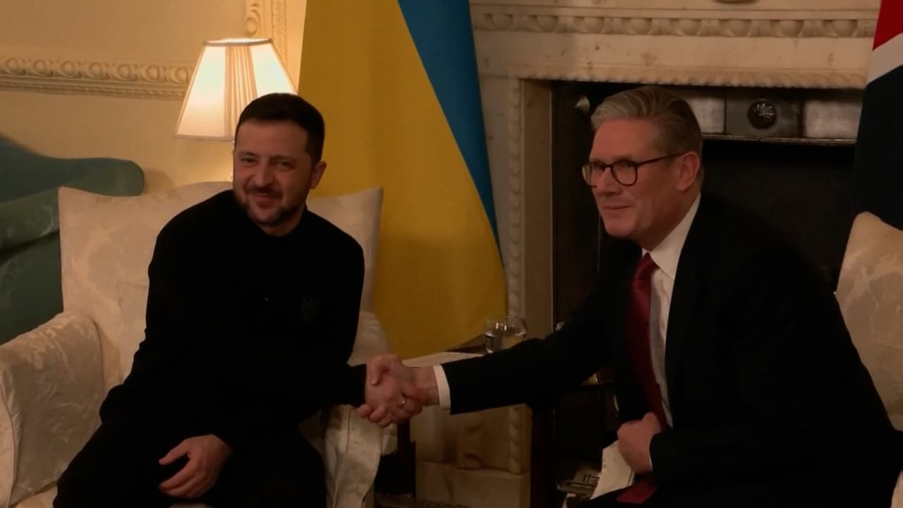 Efter katastrofmötet med Trump – Zelenskyj i London