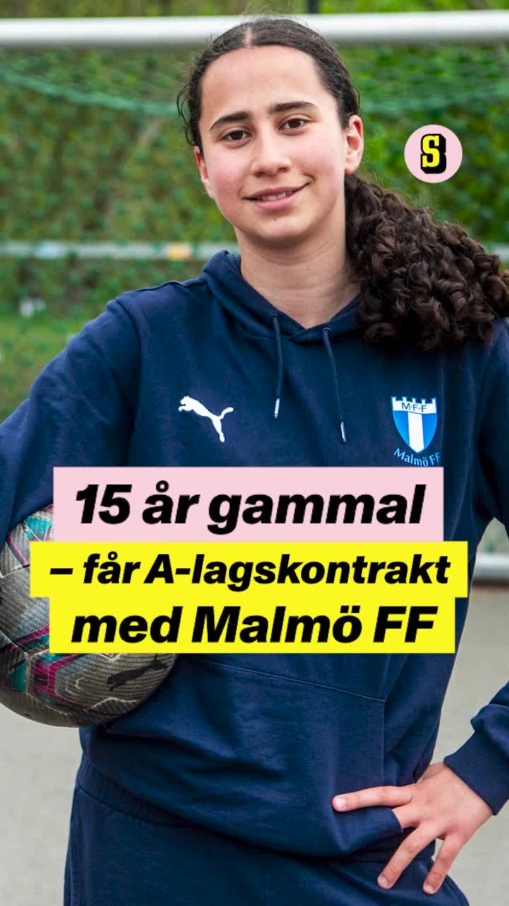 15 år och A-lagskontrakt med MFF