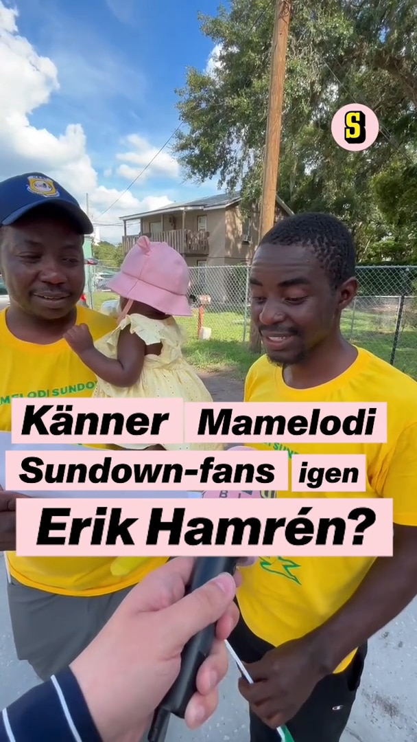 Känner Mamelodi Sundown-fansen igen Erik Hamrén?
