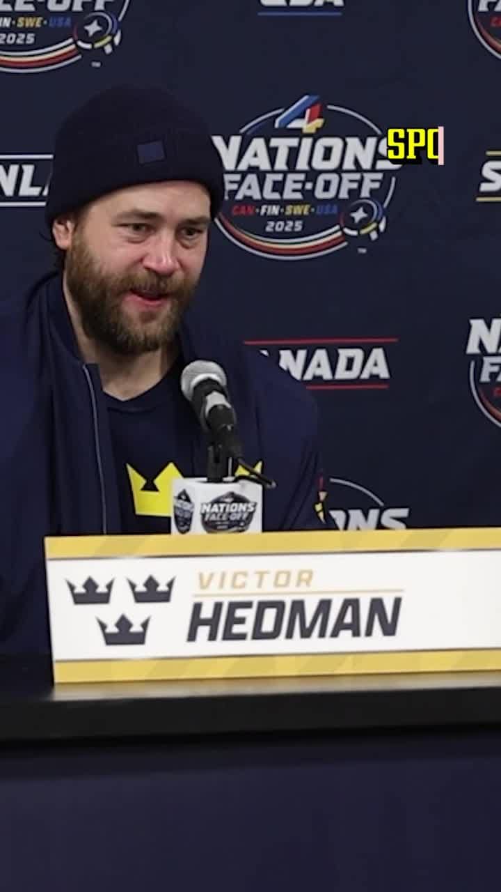 Victor Hedman “De ska inte bära hundhuvudet”