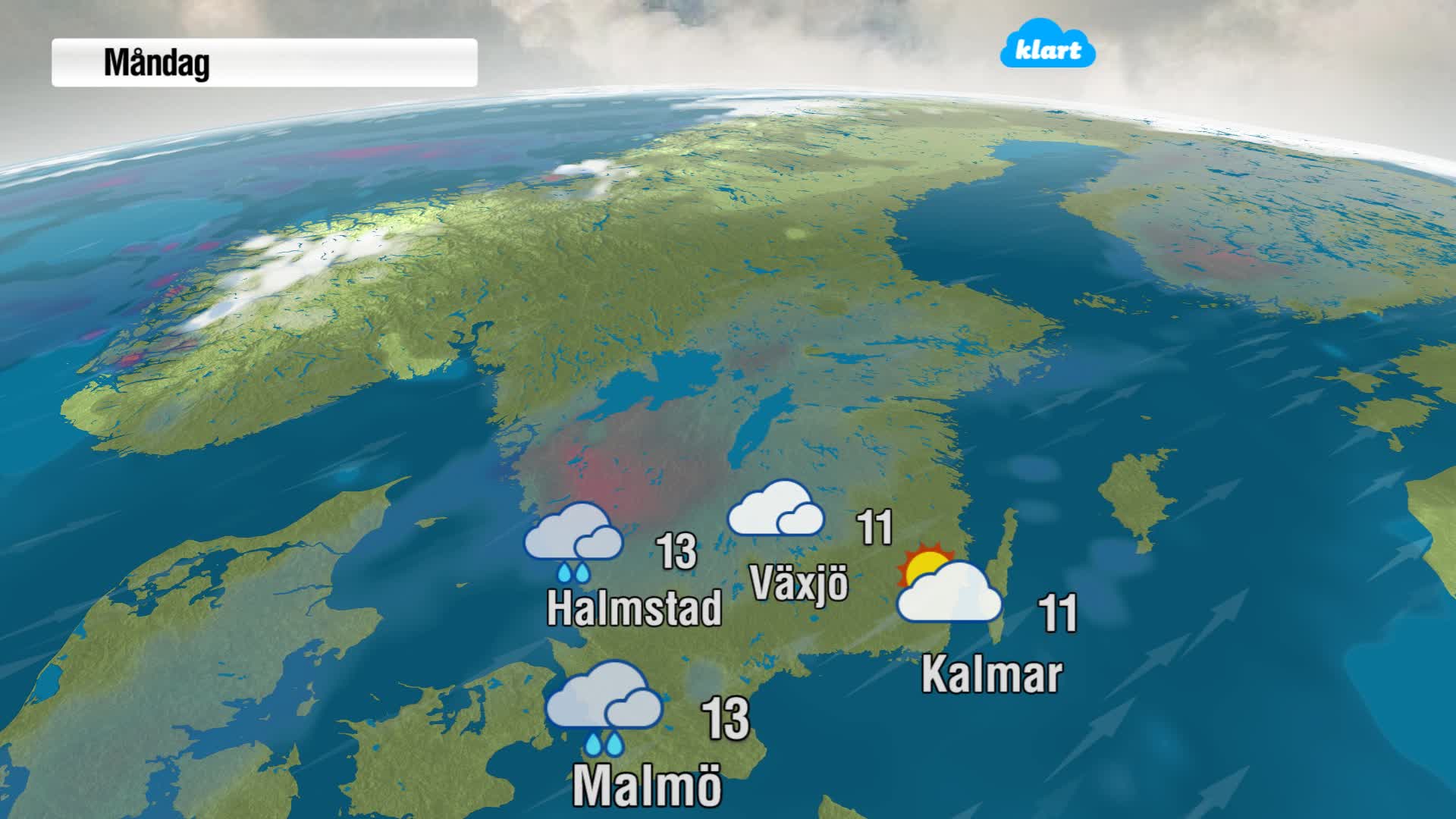 Så blir vädret där du bor