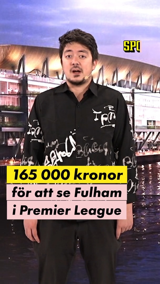 165 000 (!) kronor – för att se Fulham