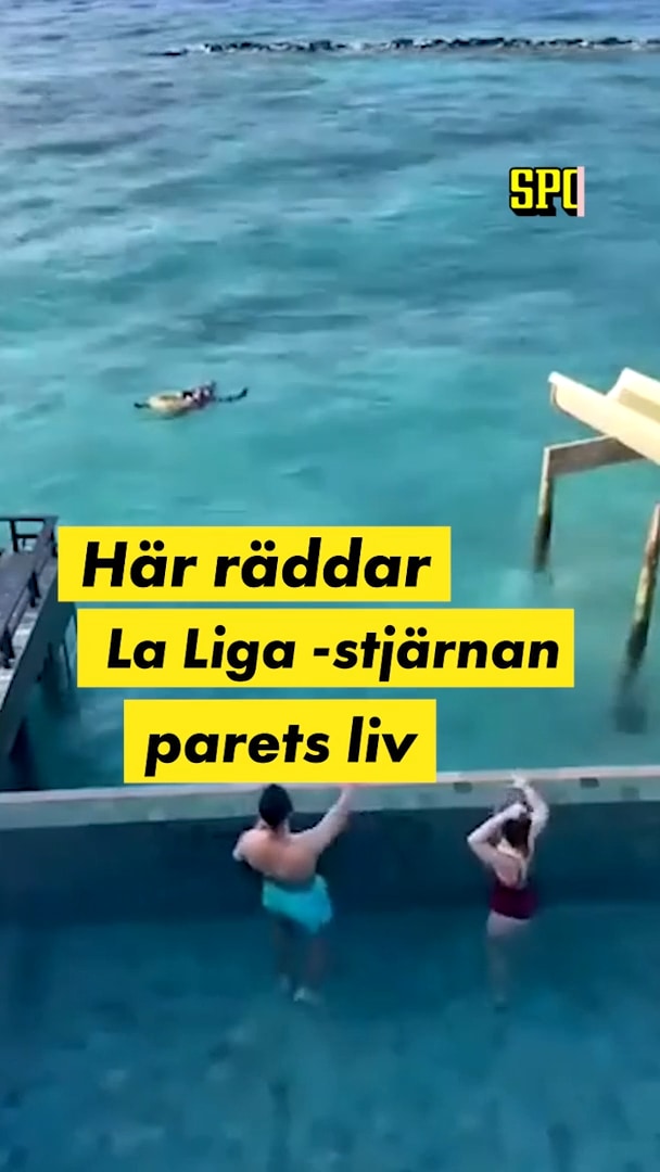 Här räddar La Liga-stjärnan parets liv