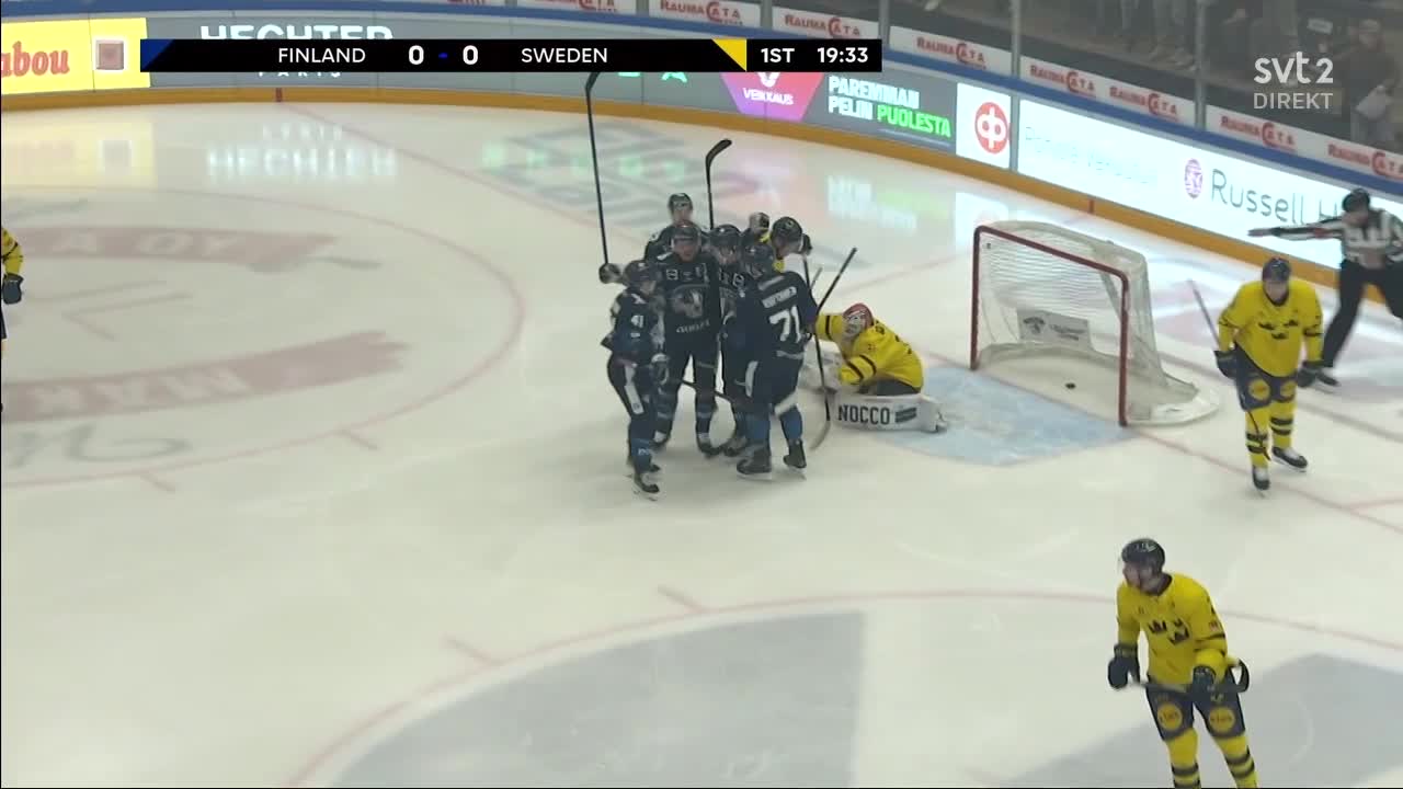 Tre Kronor krossade av Finland – se målen