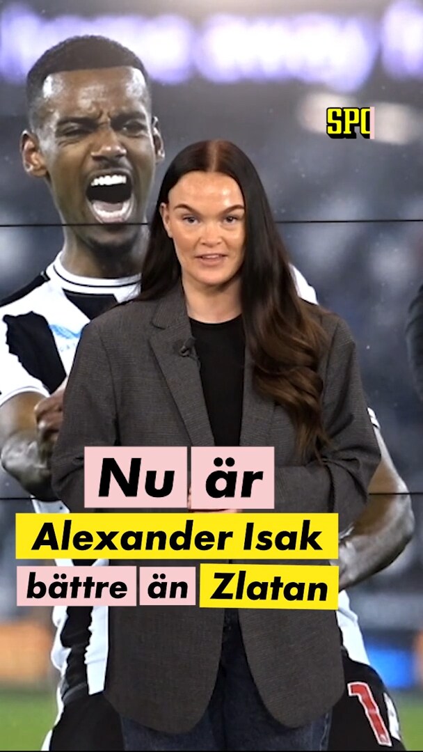 Alexander Isak historisk – slår Zlatans rekord