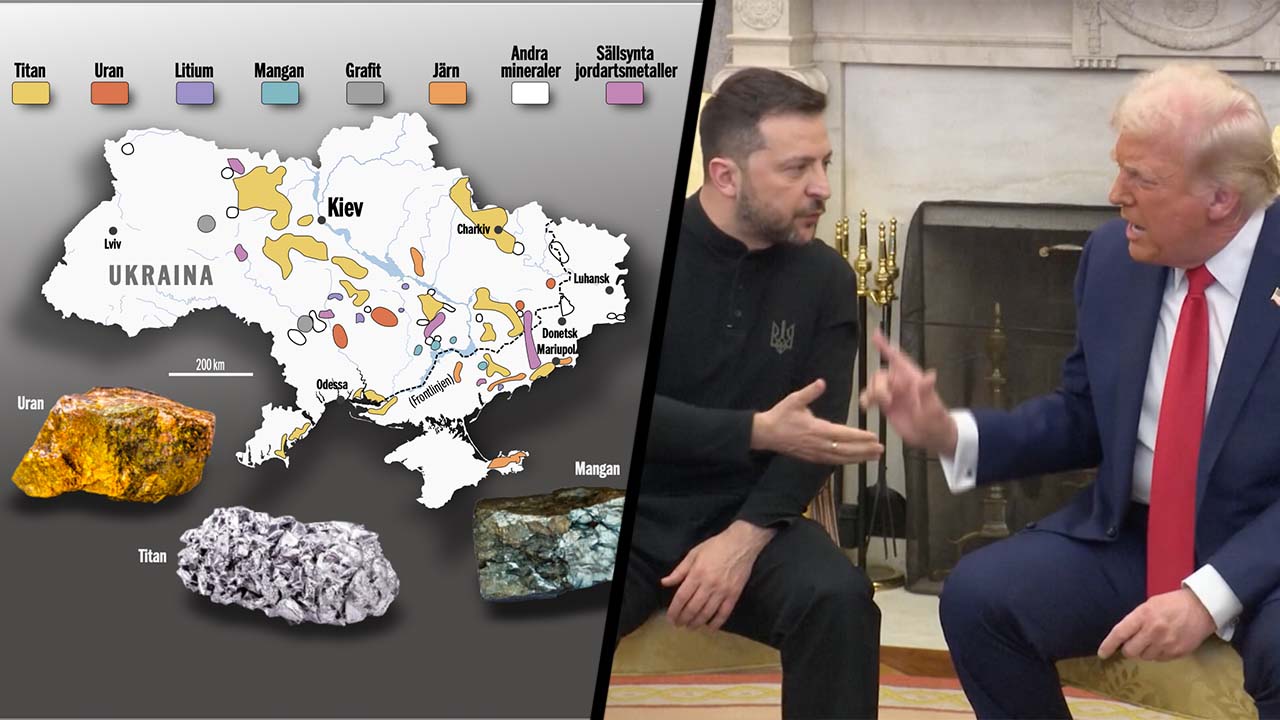 Avtalet med Trump och ukrainas mineraler