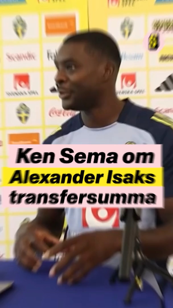 Ken Sema om Alexander Isaks transfersumma