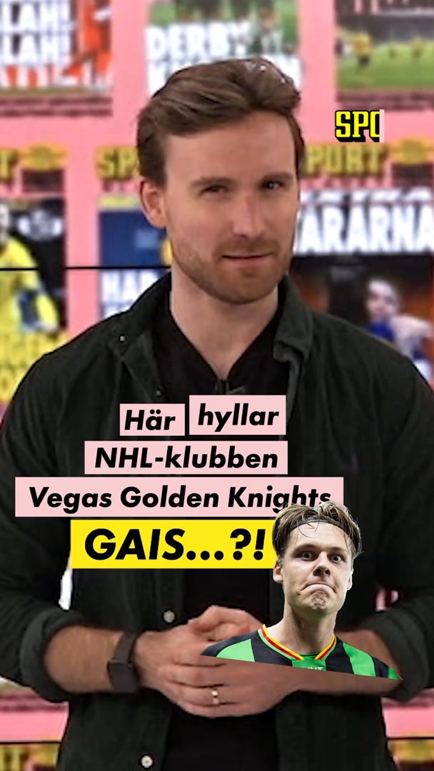 Här hyllas NHL-laget GAIS (!)