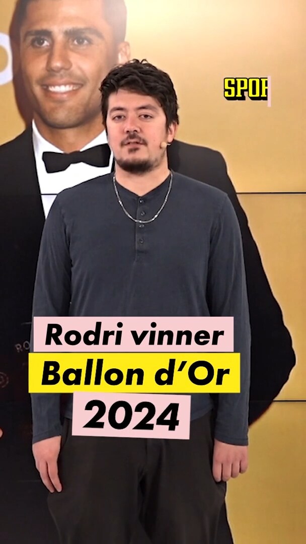 Rodri och Bonmati vinner Ballon d’Or 2024