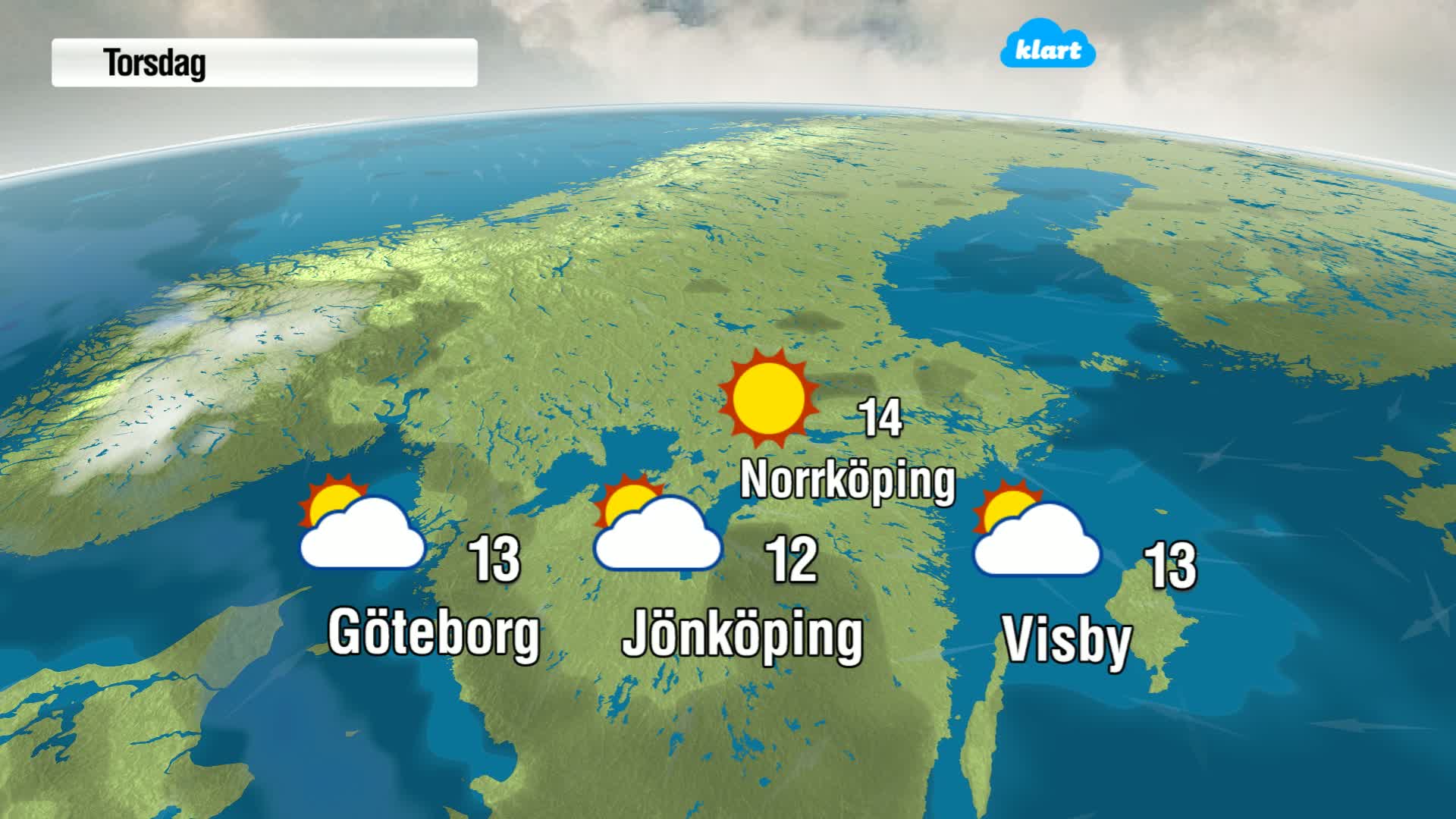 Så blir vädret där du bor
