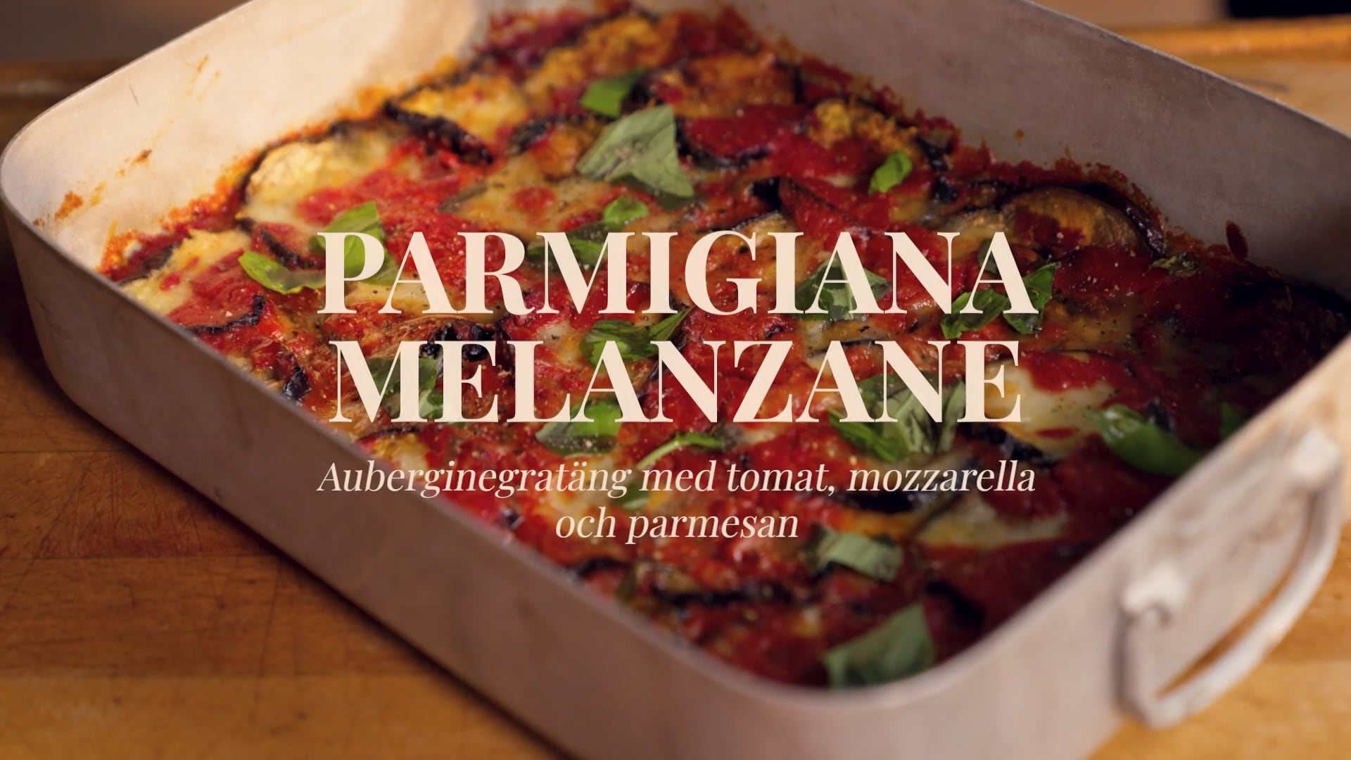 Dantes Italien – Auberginegratäng