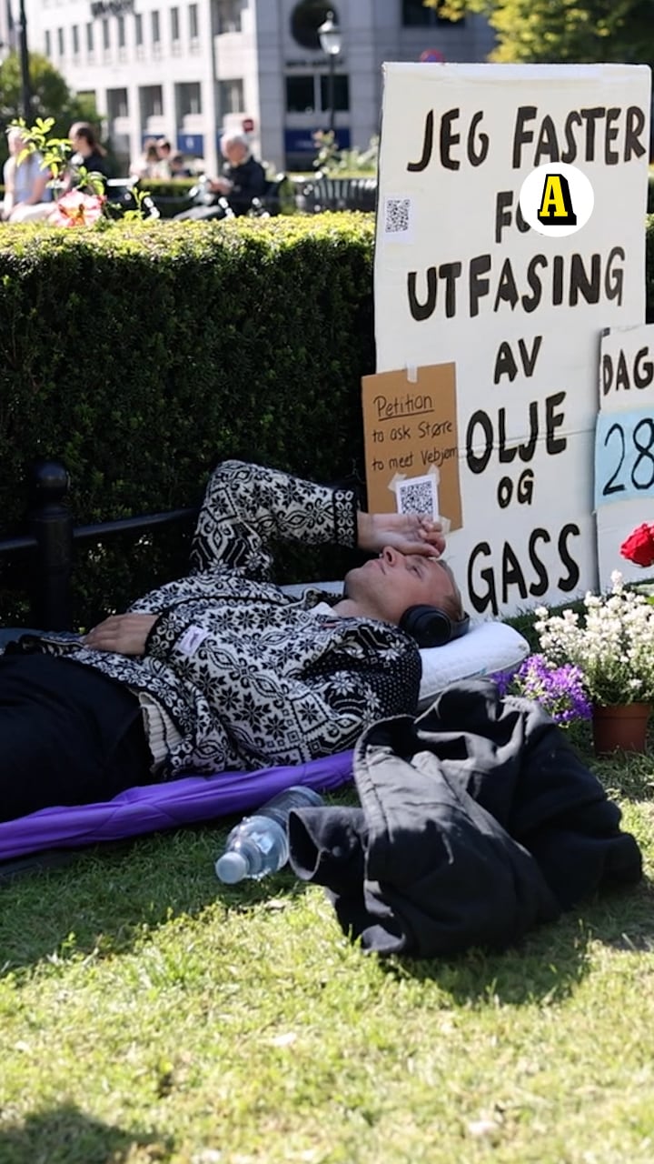Hungerstrejkar mot norska oljan – och sin kusin: ”Smärtsamt”