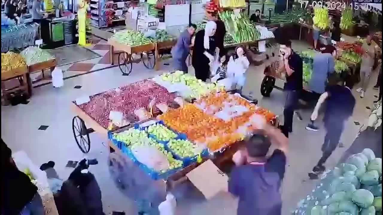 Övervakningsvideo sprids – ska visa när personsökare sprängs