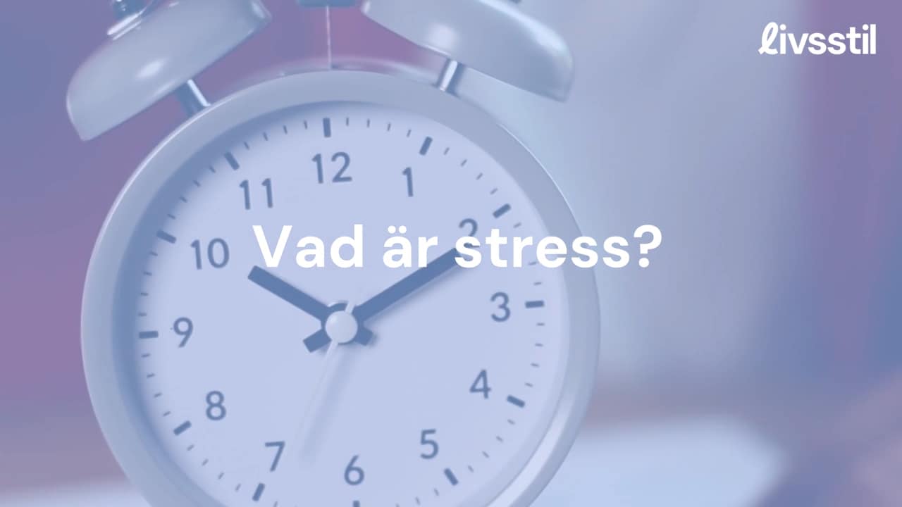 Varför blir vi stressade?