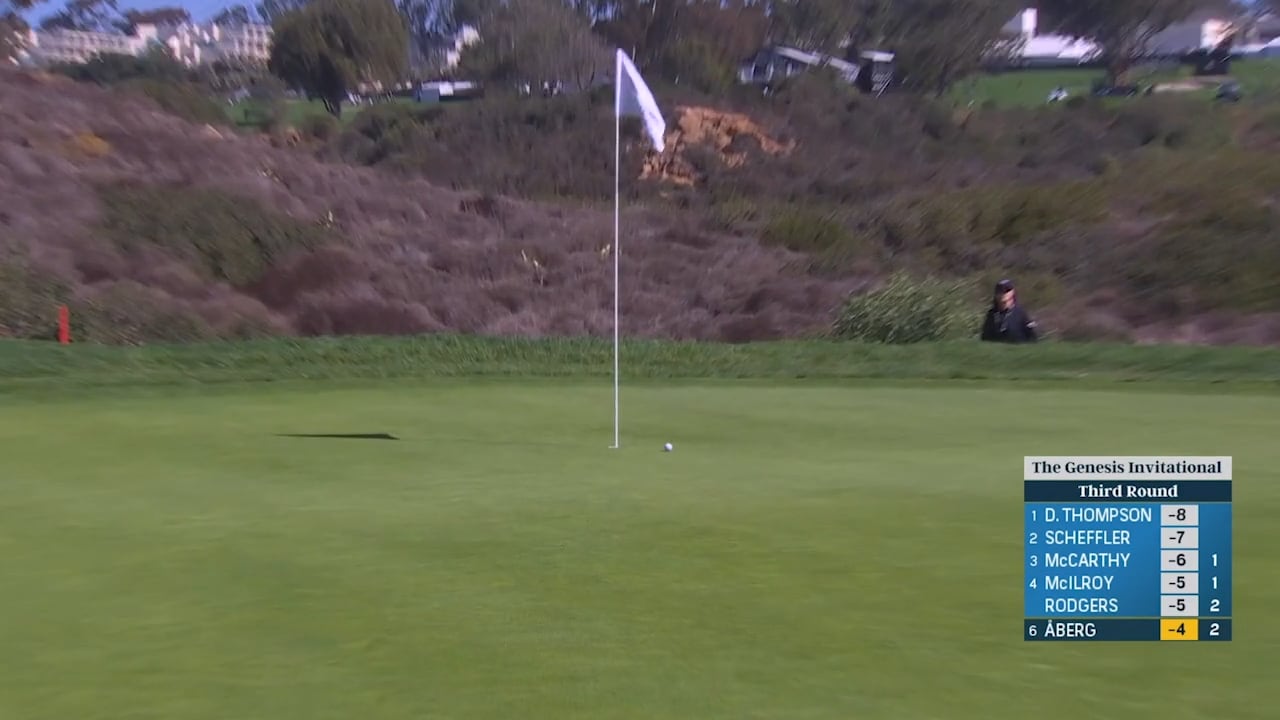 Ludvig Åberg gör hole in one