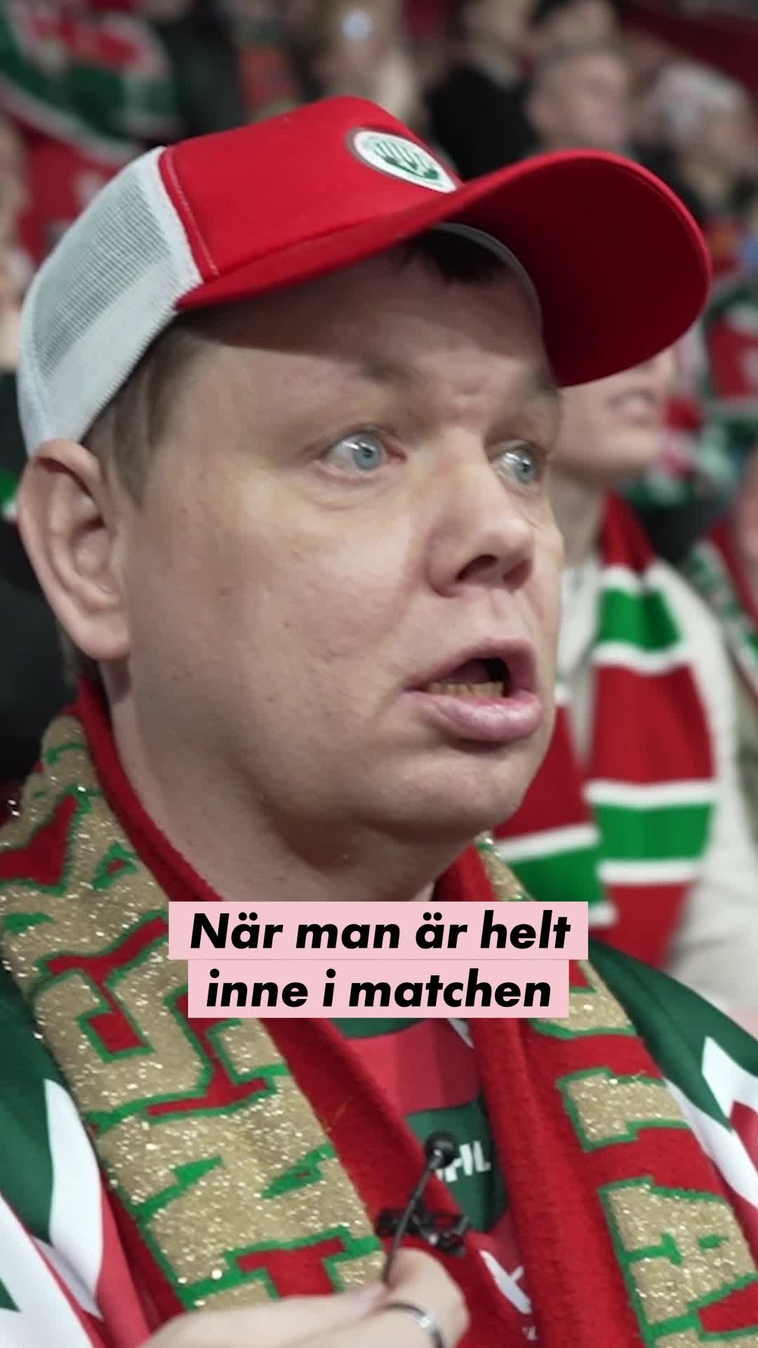När man är heeeelt inne i matchen