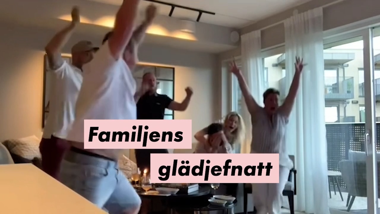 Familjens glädjevrål (!) – talangen draftades till NHL-laget
