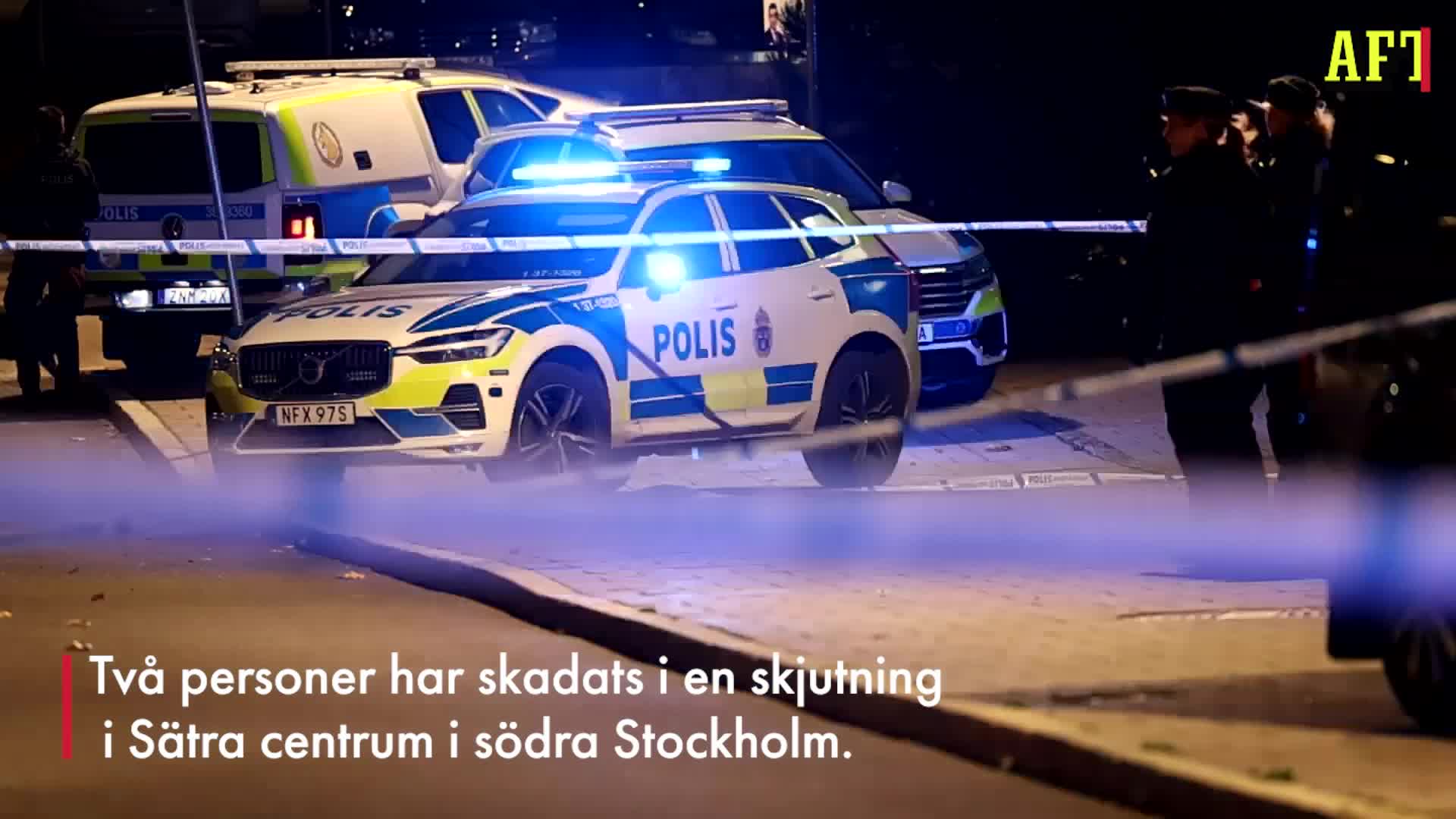 Två personer skjutna i Sätra