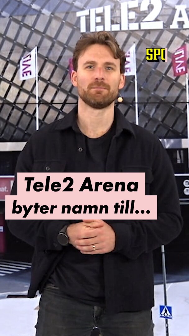 Tele2 Arena byter namn...