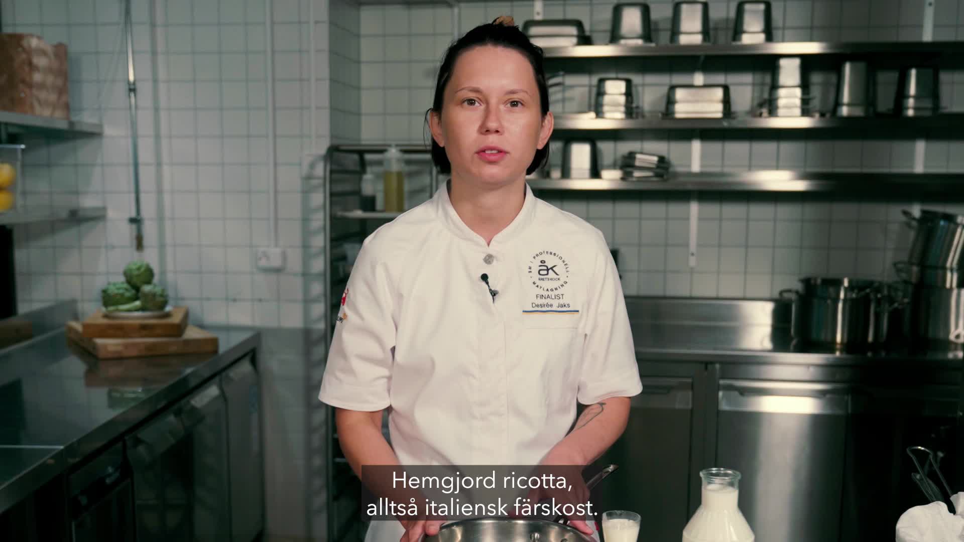 Ricotta av ”gammal” mjölk