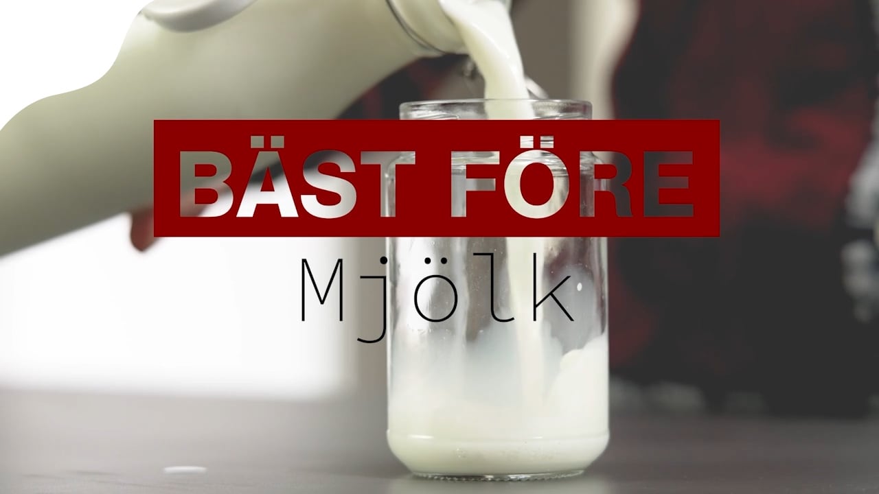 Bäst före – så länge håller mjölk