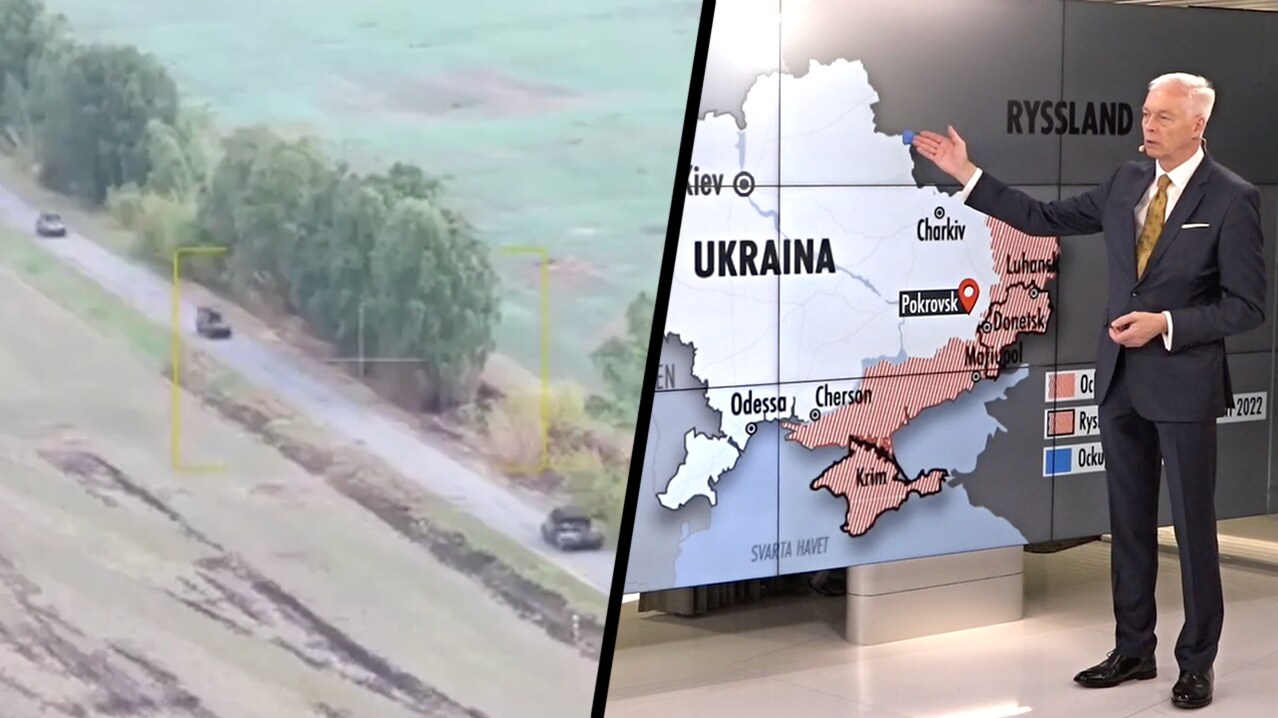 Se videon: Här börjar Rysslands motoffensiv i Kursk