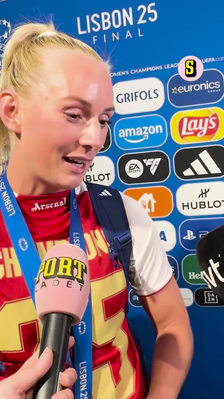 Blackstenius efter finalen: ”Mycket glädjetårar”