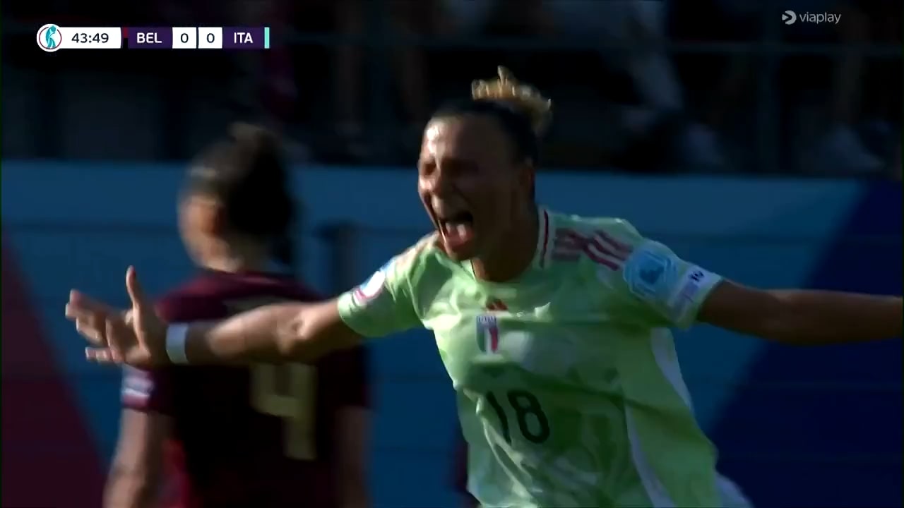 Se Italiens segermål mot Belgien