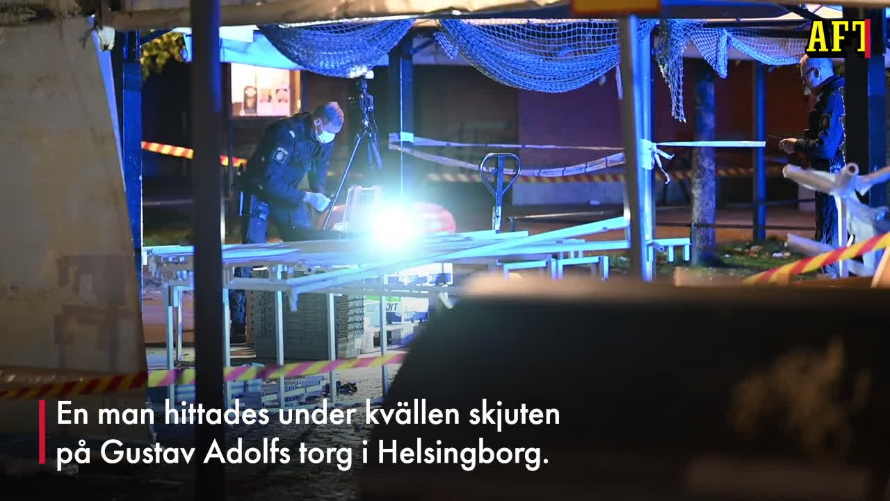 Helsingborg: Man Skjuten På Gustav Adolfs Torg - Aftonbladet TV