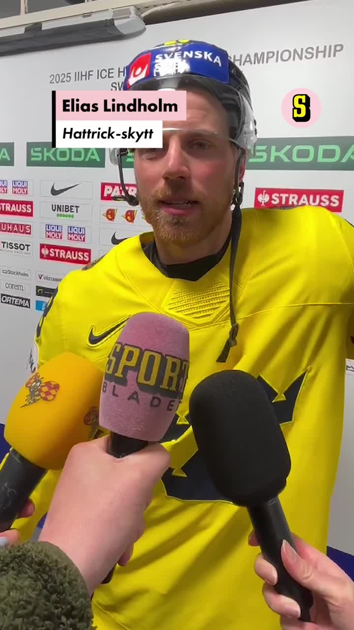 Hattrick-skytten efter att Tre Kronor blivit klar för kvartsfinal